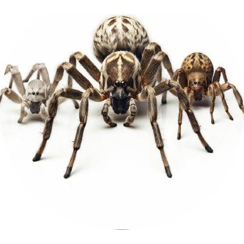 Jedlý papír pavouci 19,5cm - PICTURE