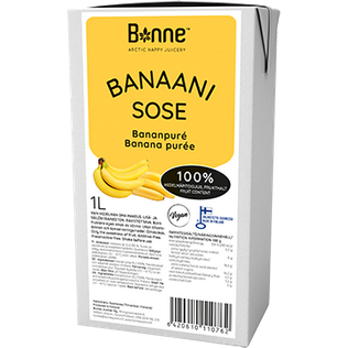 Ovocné pyré 100% Banán 1l - Bonne