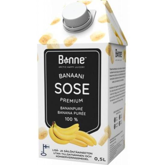 Ovocné pyré 100% Banán 0,5l - Bonne