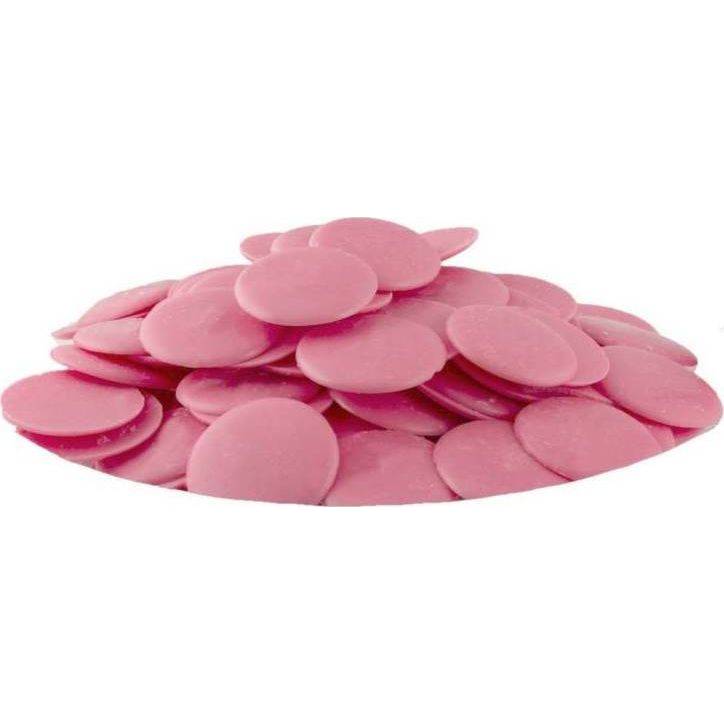 SweetArt růžová poleva s jahodovou příchutí (250 g)