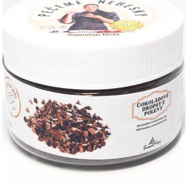 SweetArt dropsy z tmavé polevy (150 g)