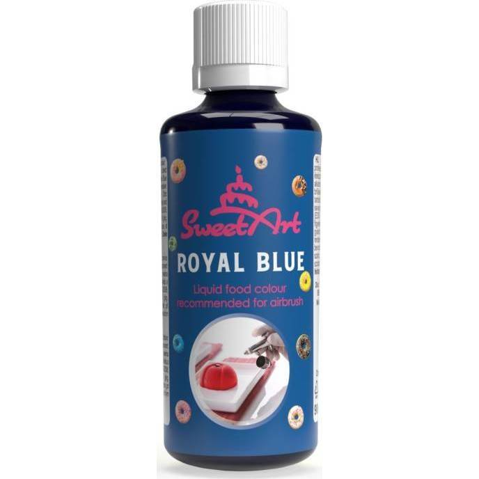 SweetArt airbrush barva tekutá Royal Blue (90 ml)