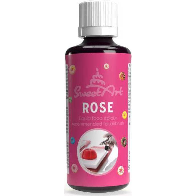 SweetArt airbrush barva tekutá Rose (90 ml)