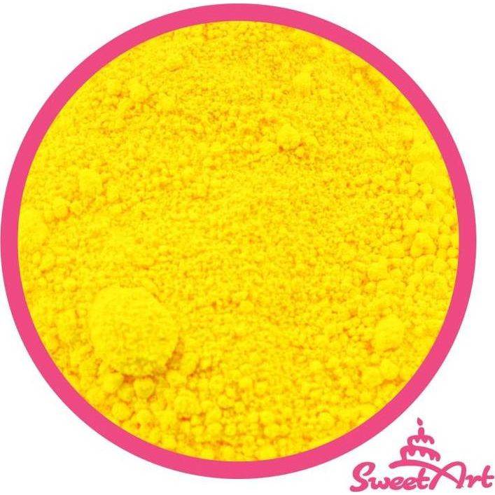 SweetArt jedlá prachová barva Lemon Yellow citronově žlutá (2,5 g)