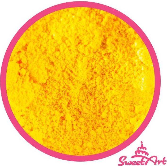 SweetArt jedlá prachová barva Canary Yellow kanárkově žlutá (2,5 g)