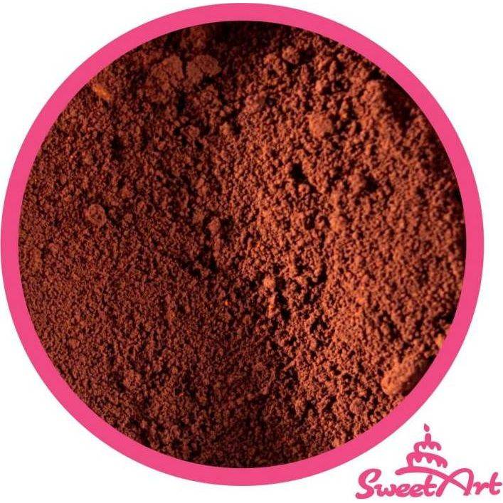 SweetArt jedlá prachová barva Chocolate Brown čokoládově hnědá (2,5 g)