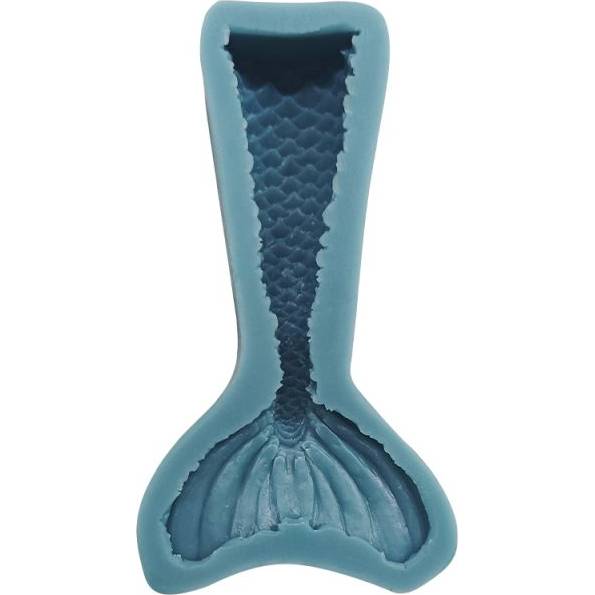 Silikonová formička ocas mořské panny 9cm - Cakesicq