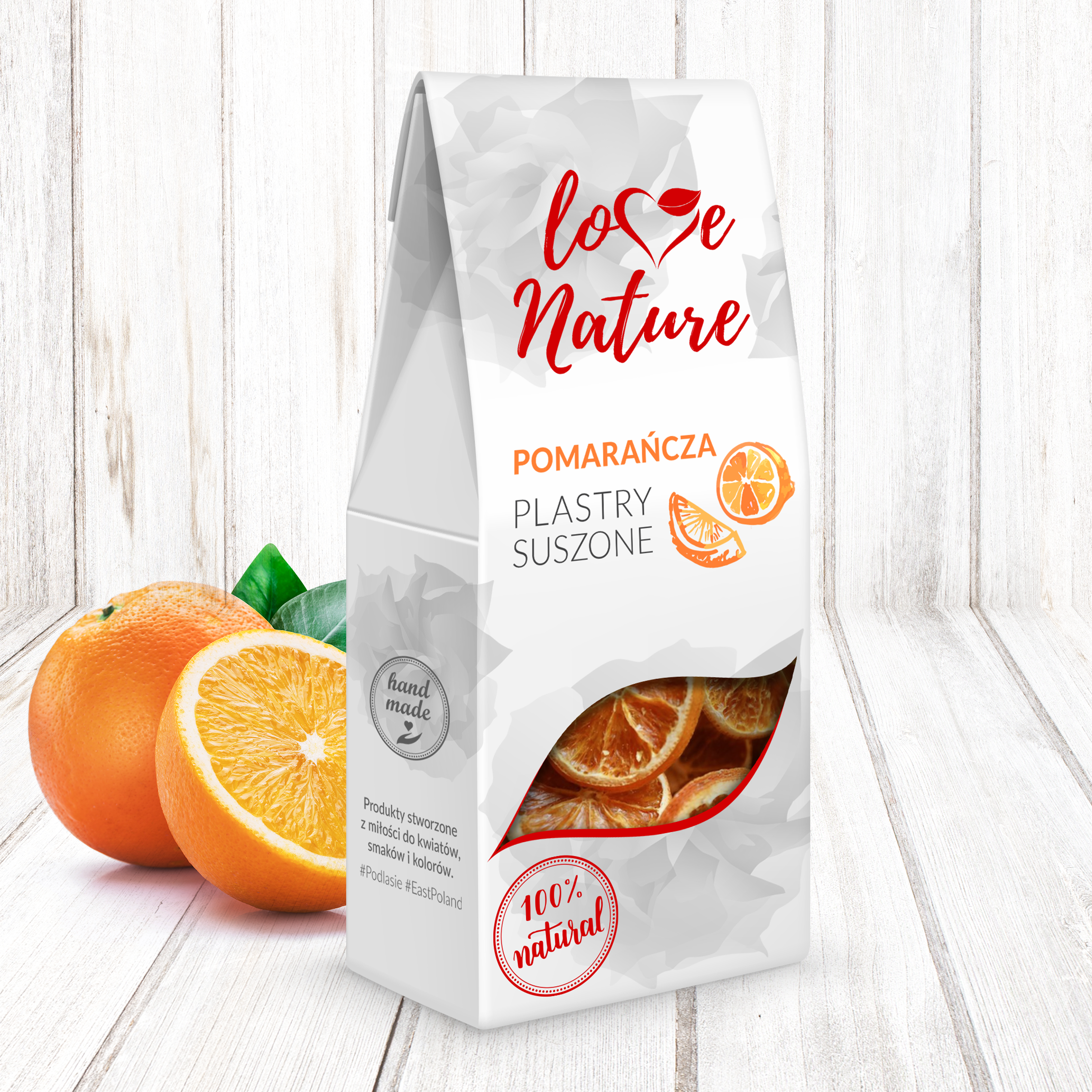 Sušený pomeranč 20g 100% přířodní - Love Natur Obrázek