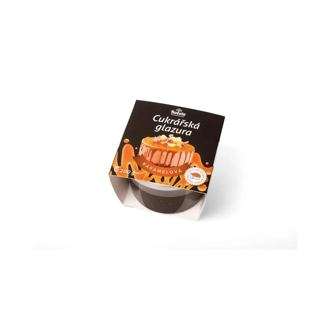 Cukrářská glazura karamelová 200g - Kovandovi