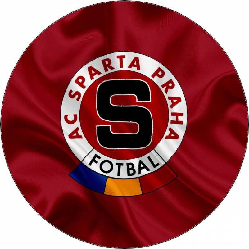 Jedlý papier Logo Sparta Praha 19,5 cm - Pictu Hap - Pictu Hap