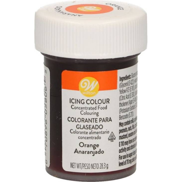 Wilton Gelová barva Orange Oranžová 28 g