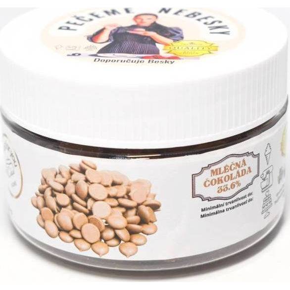 Fotografie Pravá belgická mléčná čokoláda 33,6% (150 g) Besky edice