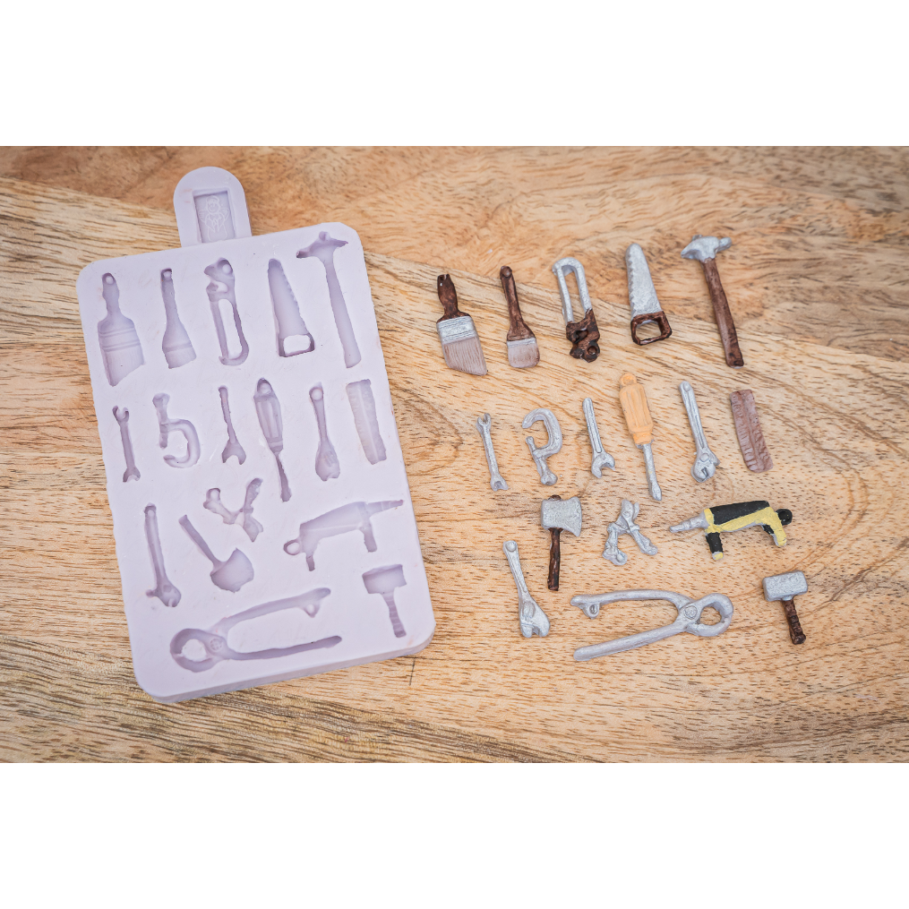 Silikonová forma miniaturní nářadí - Karen Davies
