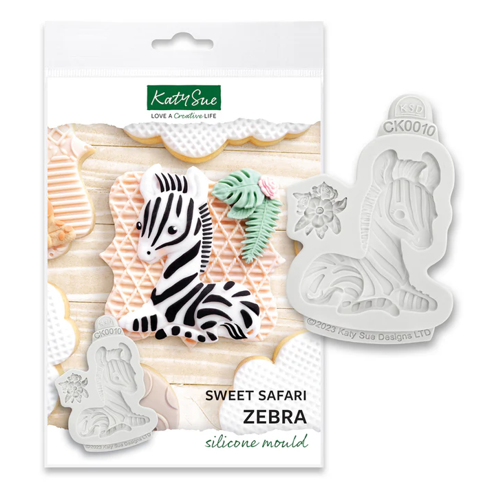 Silicone forma zebra - Katy Sue - Katy Sue