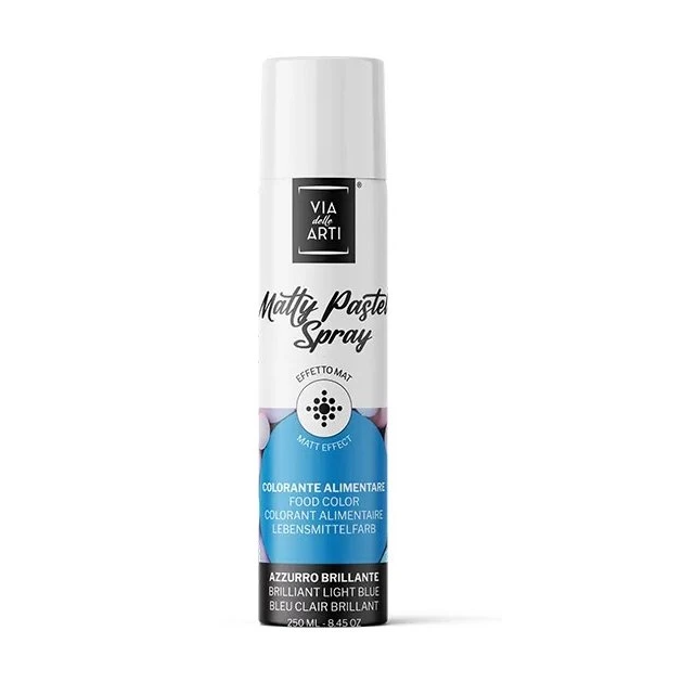 Matná farba vo spreji svetlomodrá 250 ml - Solchim Food - Solchim Food