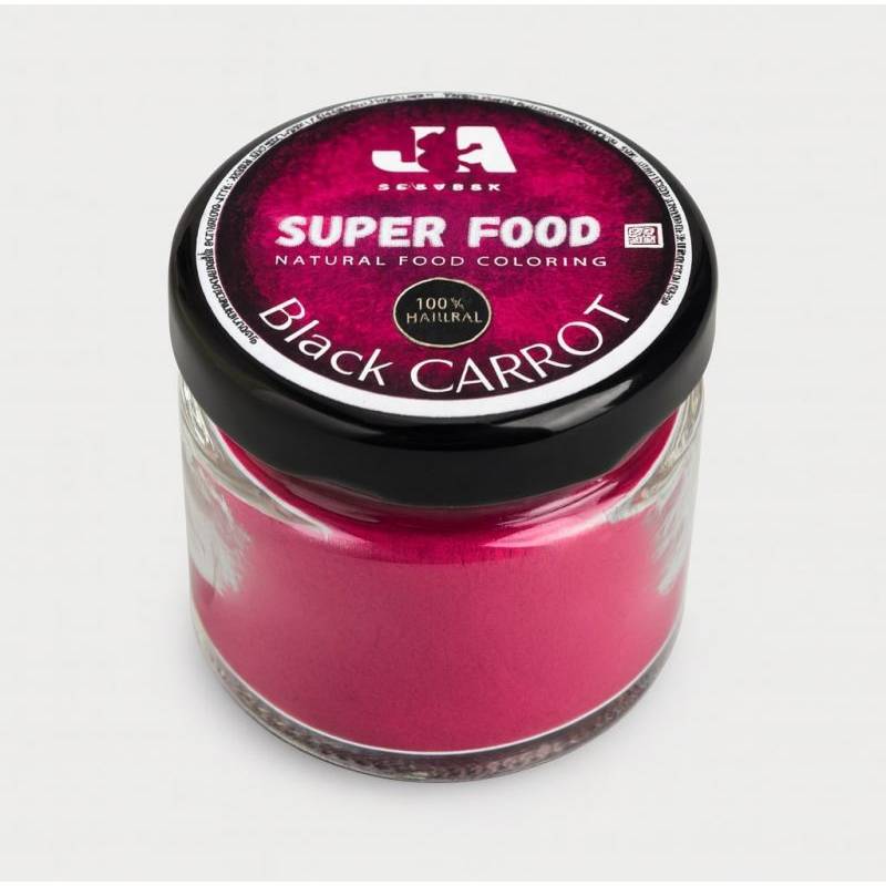 Rozpustné farbivo Black Carrot 20g - Ja latarte - Ja latarte