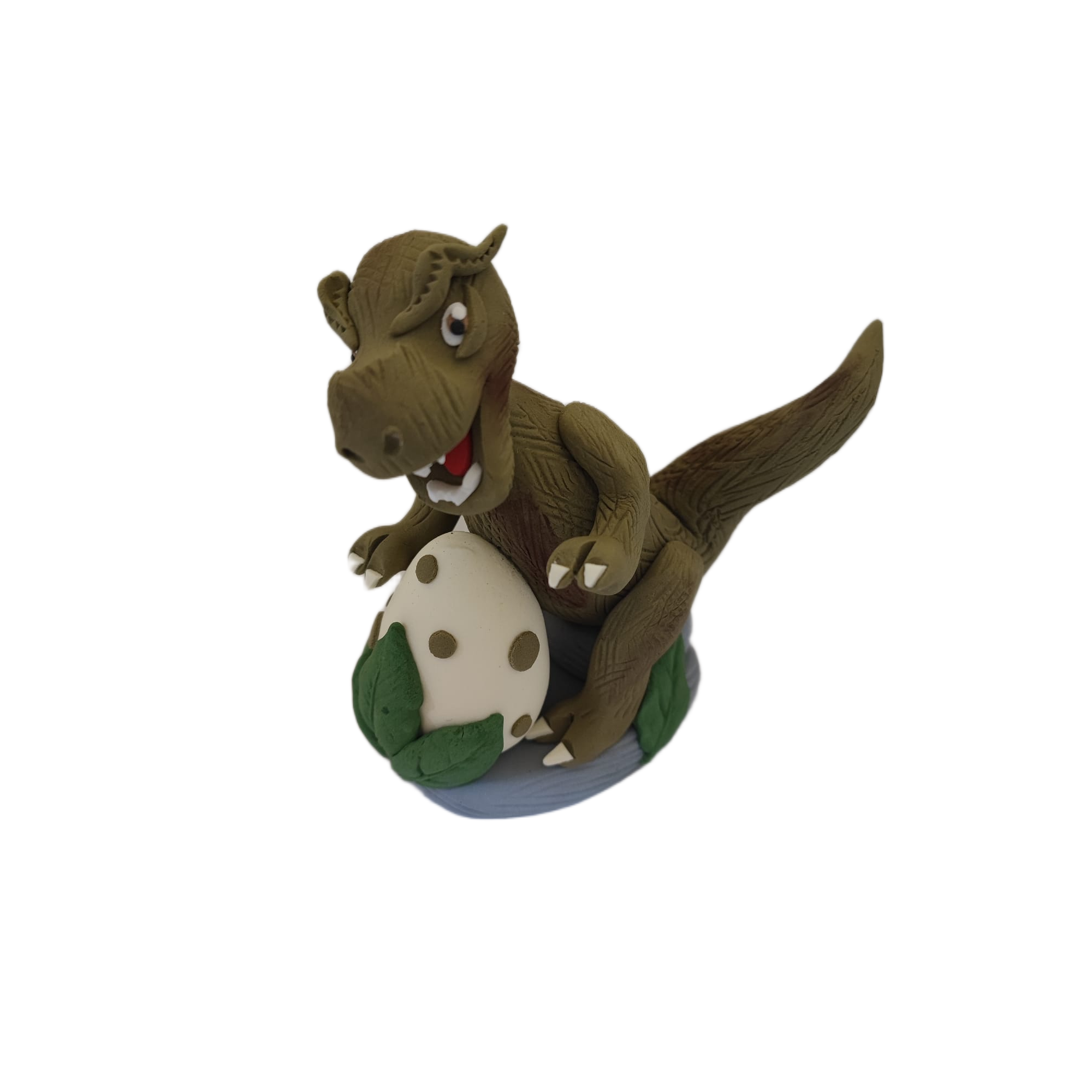 Dinosaur a nejedlé cukrové dekorácie s vajcom 13x12 cm - Gricko Ivanjica - Gricko Ivanjica