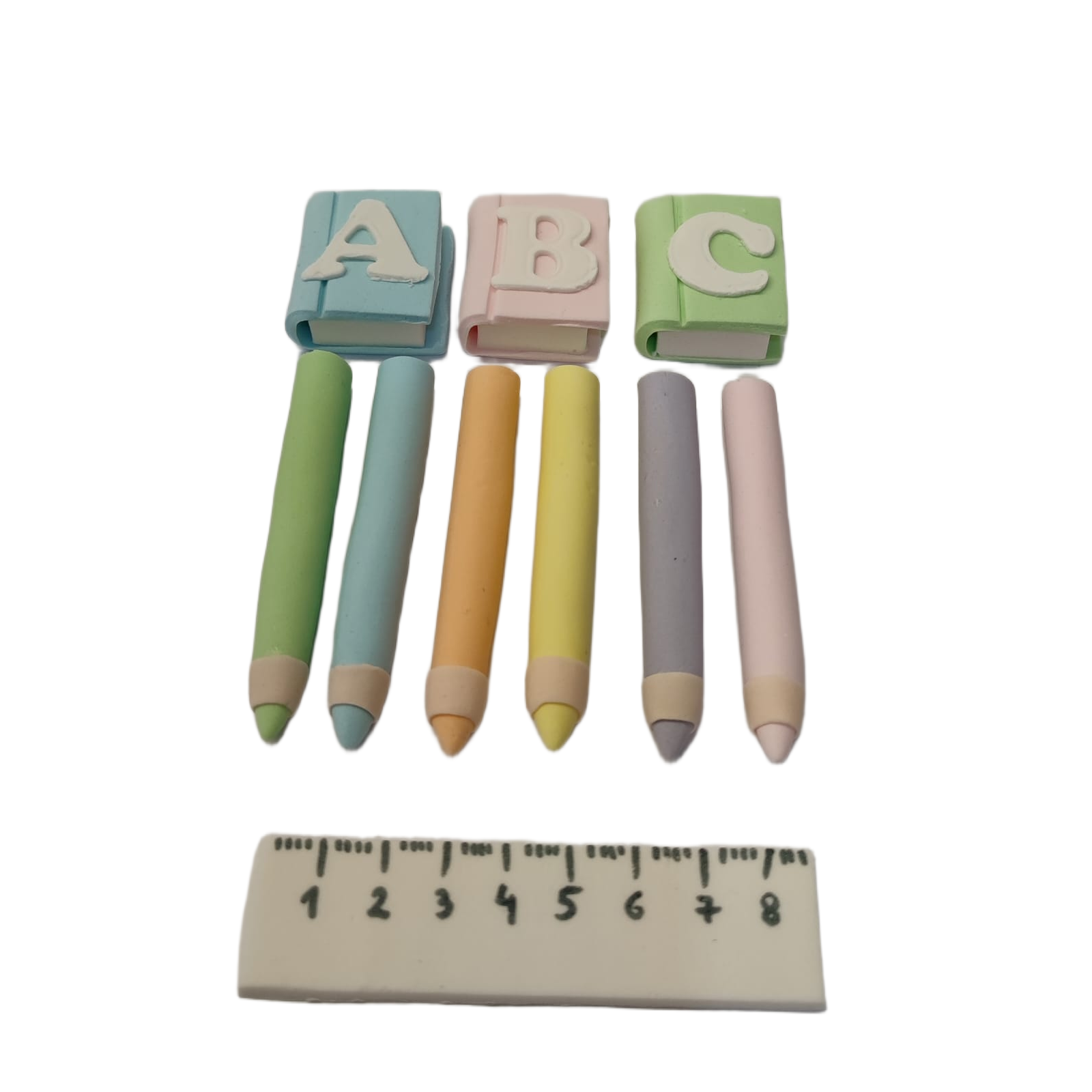 Pastelky nejedlá cukrová dekorácia 8 cm - Gricko Ivanjica - Gricko Ivanjica