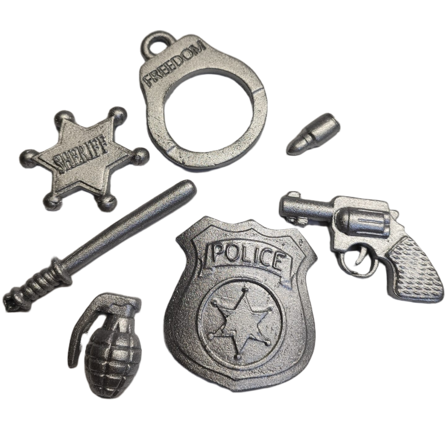 Policejní set nejedlá cukrová dekorace - Gricko Ivanjica - Gricko Ivanjica