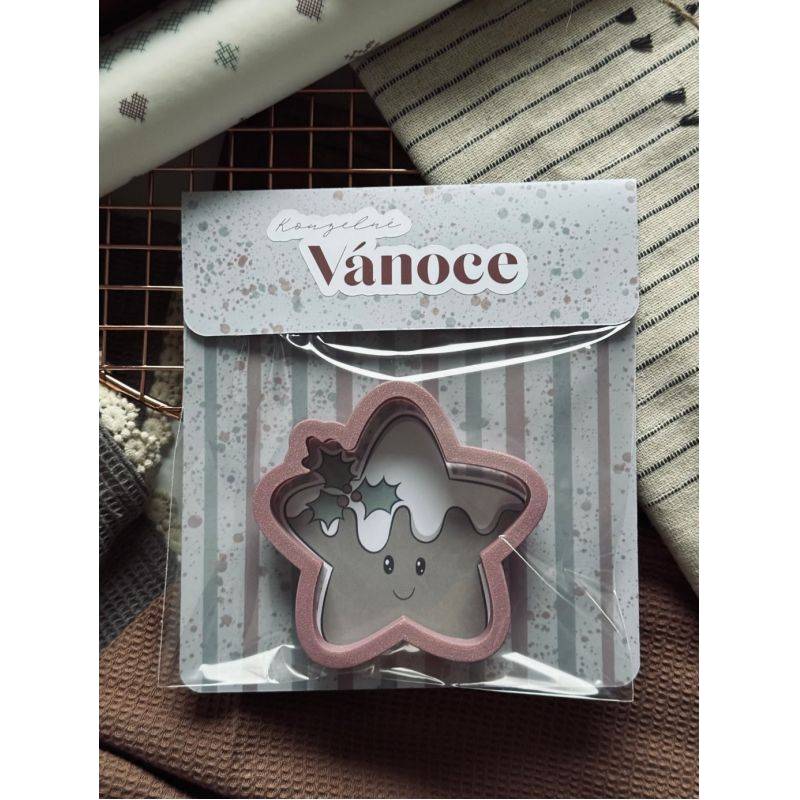 Vykrajovátko Hviezda - Sugar cookie girl - Sugar cookie girl