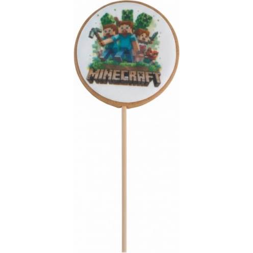 Zázvorové perníčky na špejli Minecraft 25 g - I LOVE CAKES - I LOVE CAKES