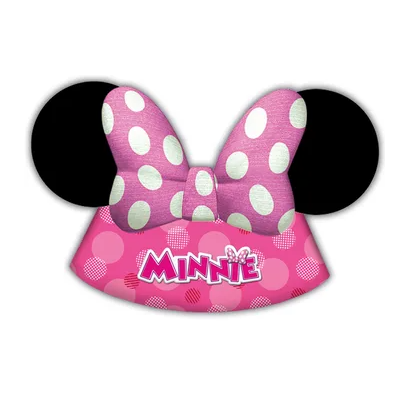 Papierové párty čiapky Minnie 6 ks - Procos - Procos