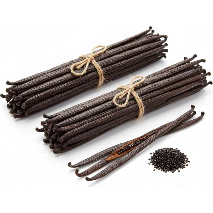 Vanilkový lusk Bourbon – Gourmet / Grade A (16 cm +) 100g (cca 30ks) - Vanilla Ocean