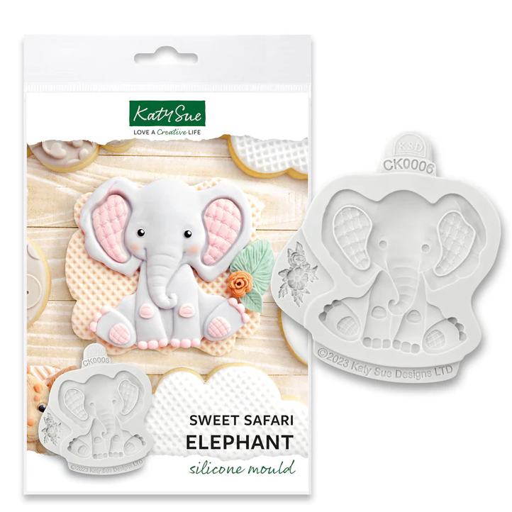 Silkonová formička slon - Katy Sue - Katy Sue