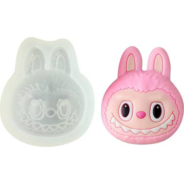 Silikónová forma hlavy Labubu - Cakesicq - Cakesicq