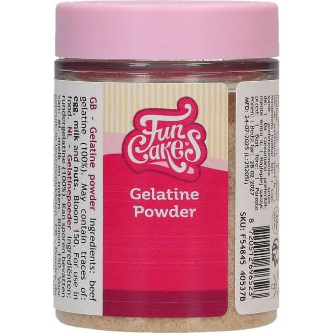 Hovězí želatina v prášku 60 g - FunCakes