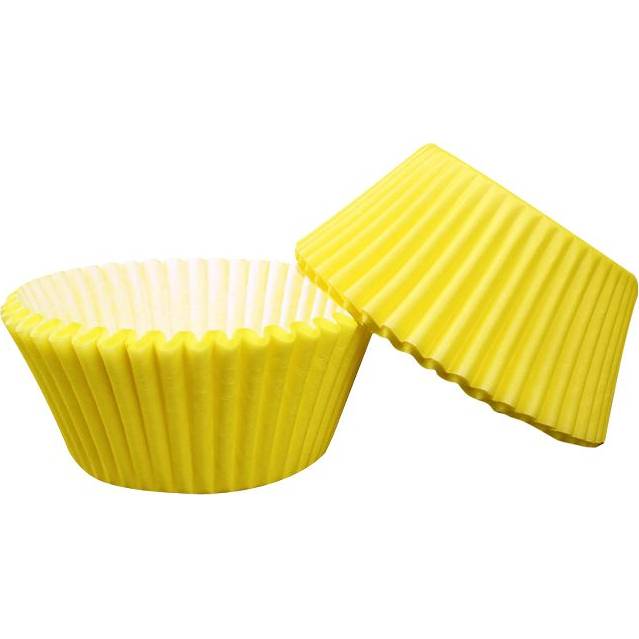 Cukrárenský košíček žltý 50x30mm 1000 ks - Cakesicq - Cakesicq