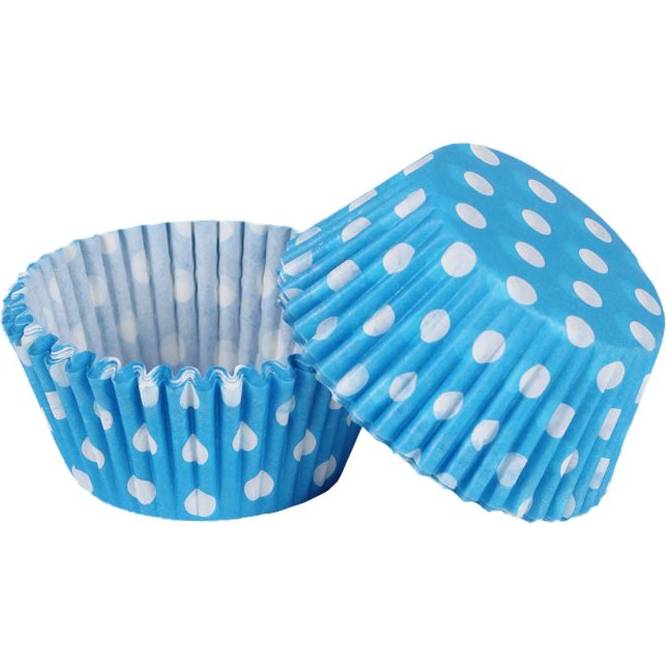 Cukrárenský košíček s puntíkmi 50x30mm 50ks - Cakesicq - Cakesicq